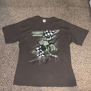 Mens Teenage Mutant Ninja Turtles Racing Tshirt XL